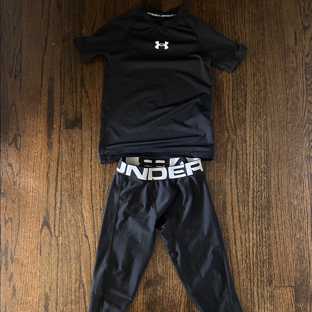 Under Armour kids Black Set